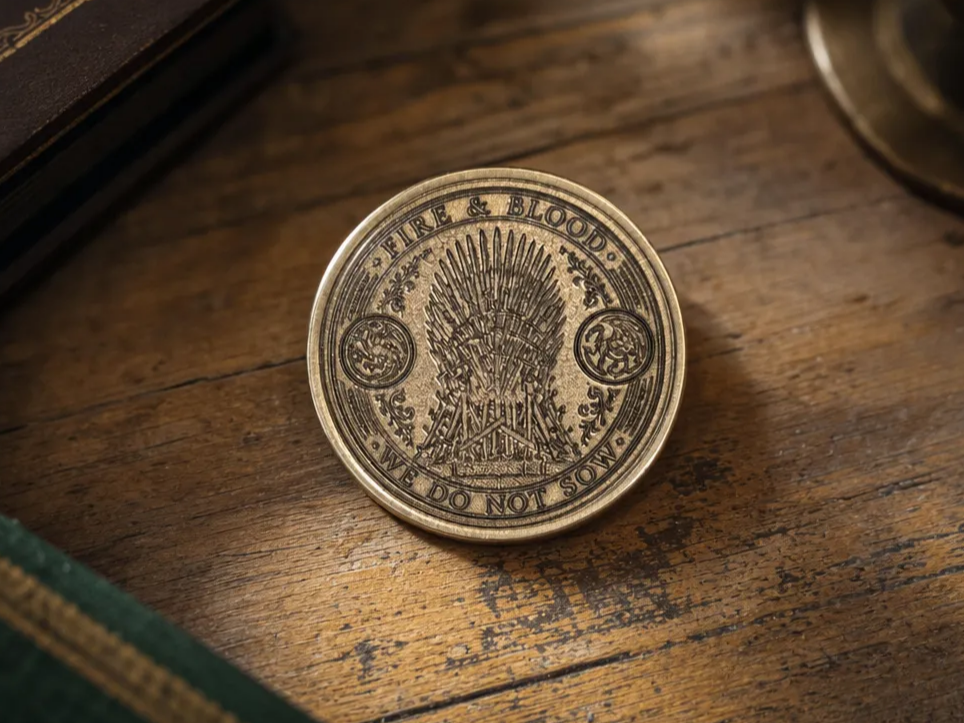 Game of Thrones Iron Throne Commemorative Metal Coin