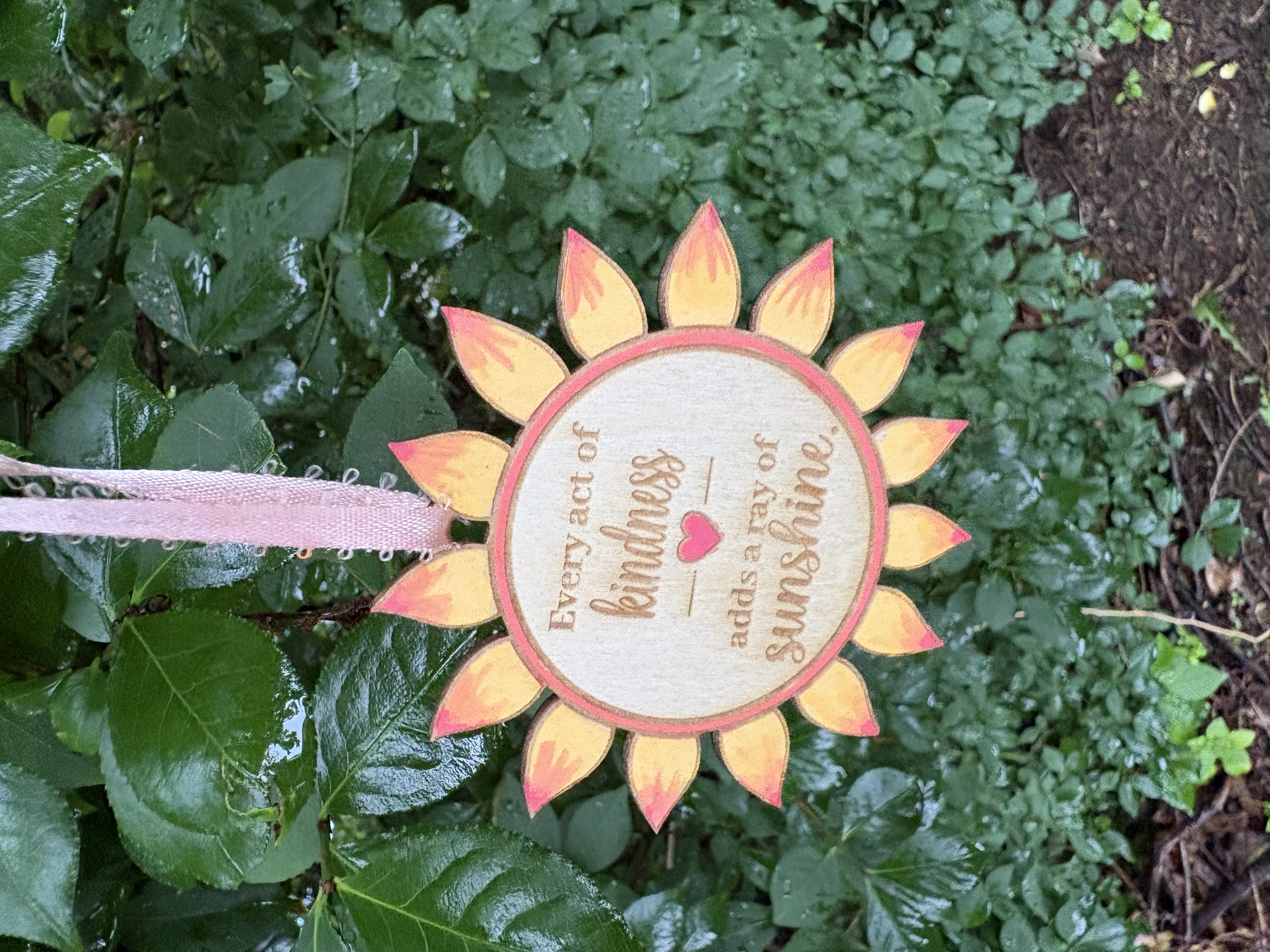 [Laser cut and engrave] The Kindness Sun Project-EveryAct of Kindness Adds a Ray of Sunshine Campaign