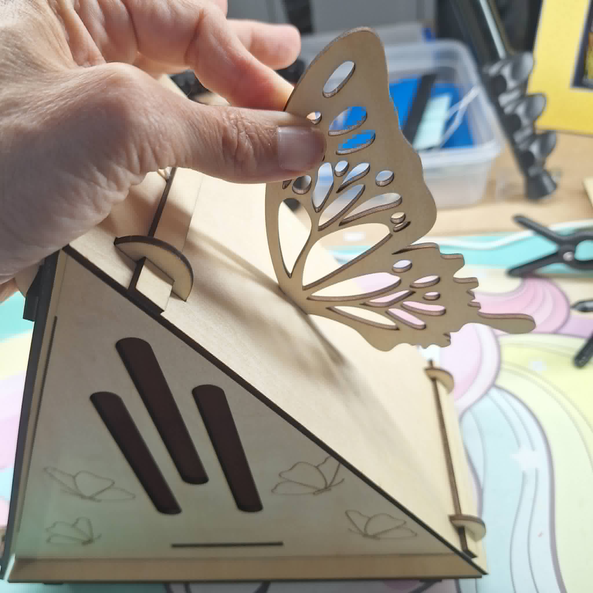 The House of Butterflies instruction: step 6 - 