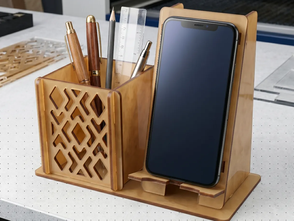 Smart_Desk_Organizer_3mm_Vector_Files