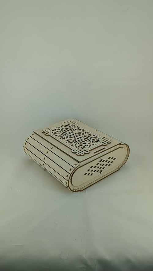[Laser cut and engrave] Gift Jewelry Box Decoration Laser Cut Template, Storage Case, Laser Cutting Design