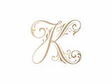 [Laser cut and engrave] K Elegant Wedding Monogram Logo – Refined Bridal Initial for Laser Cut Signs, Cake Toppers, Invitations, Engraving & Cricut Projects
