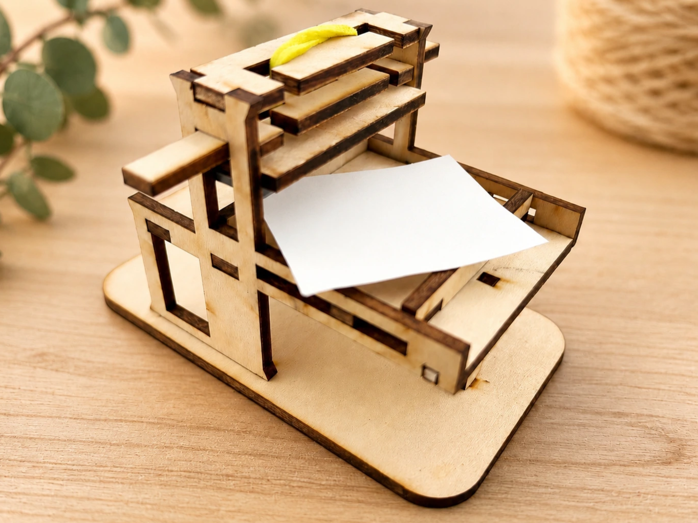 A Laser-Cut Mini Gutenberg Press for the Classroom