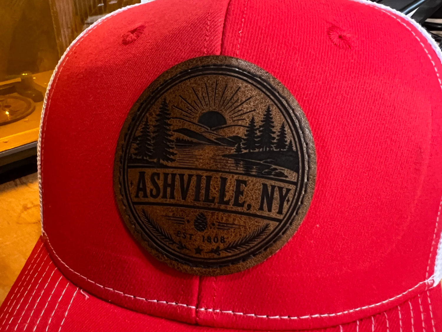 Leather Hat Patch
