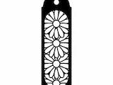 [Laser cut and engrave,Other] Floral Pattern Wooden Bookmarks with Cutout Details