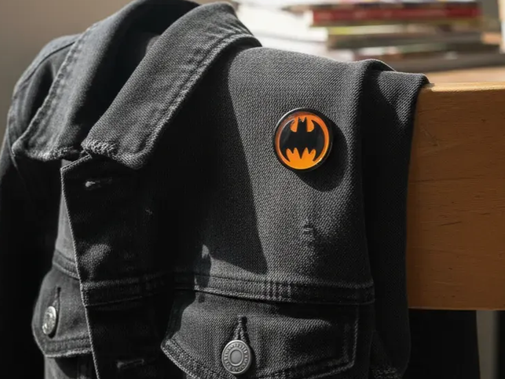 Batman Logo Pin Badge