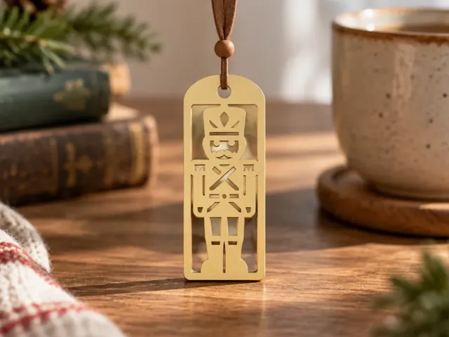 Nutcracker Silhouette Christmas Ornament