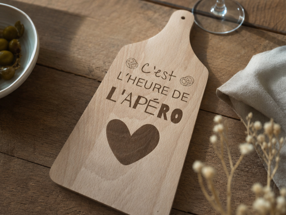 Planche à découper en bois