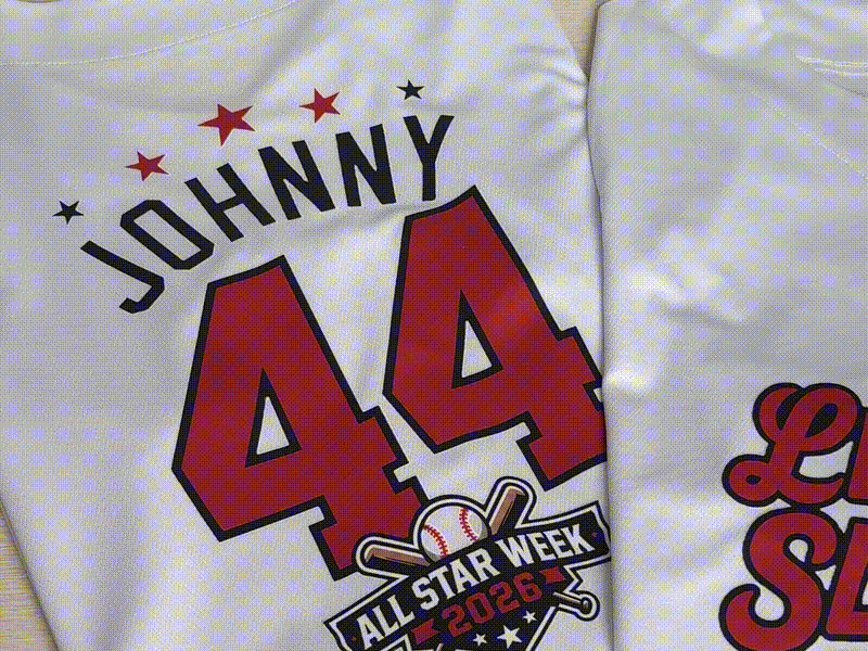 Johnny 44 All Star Week 2026 Personalized Baseball Jersey