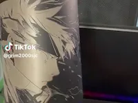 [Laser cut and engrave] Kakashi Hatake anime character stainless steel tumbler with straw