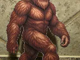 [Laser cut and engrave,Inkjet printing] Bigfoot Sasquatch Die Cut Sticker