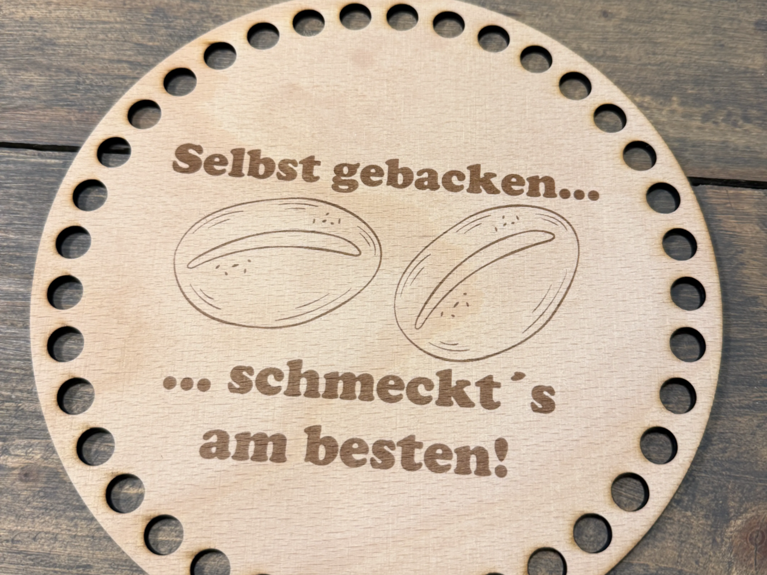 Boden für Häkelkorb