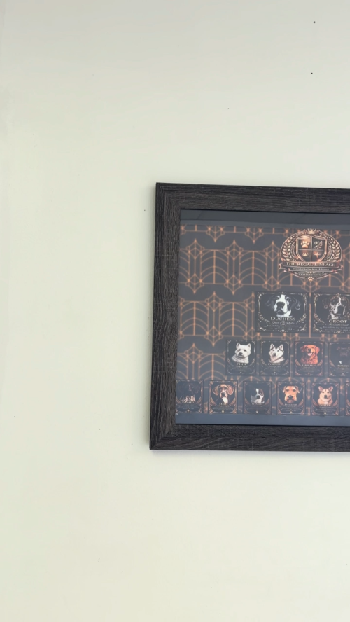 [DTF Printing] Regal Lineage Collection Portrait Cards Featuring Various Dog Breeds