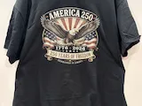 [DTF Printing] America 250 Years of Freedom Eagle Graphic T-Shirt