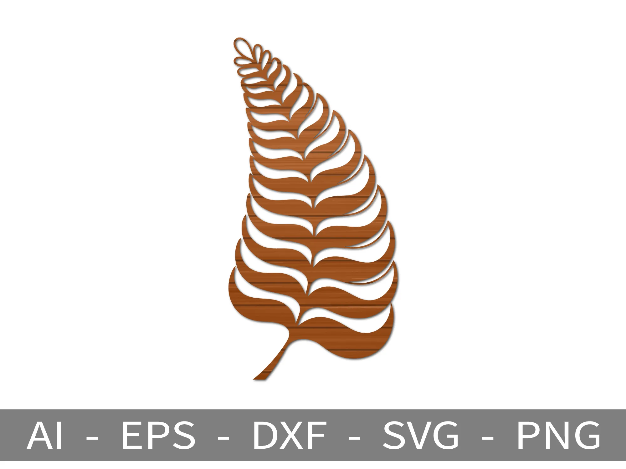 Fern Leaf - Laser Cutting Design