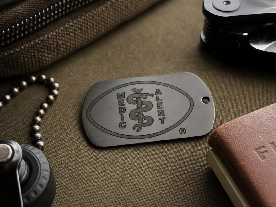 MedicAlert keychain