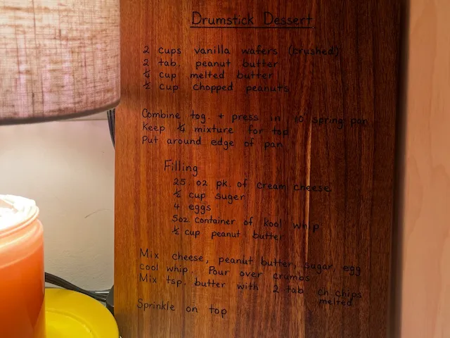 Keepsake board