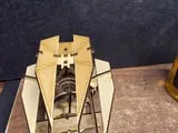 [Laser cut and engrave] Star Wars TIE Defender Starfighter Display Model
