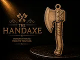 [Laser cut and engrave] Viking Style Hand Axe Pendant Keychain