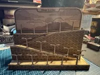 [Laser cut and engrave] Village in a Box Miniature Urban Streetscape Diorama
