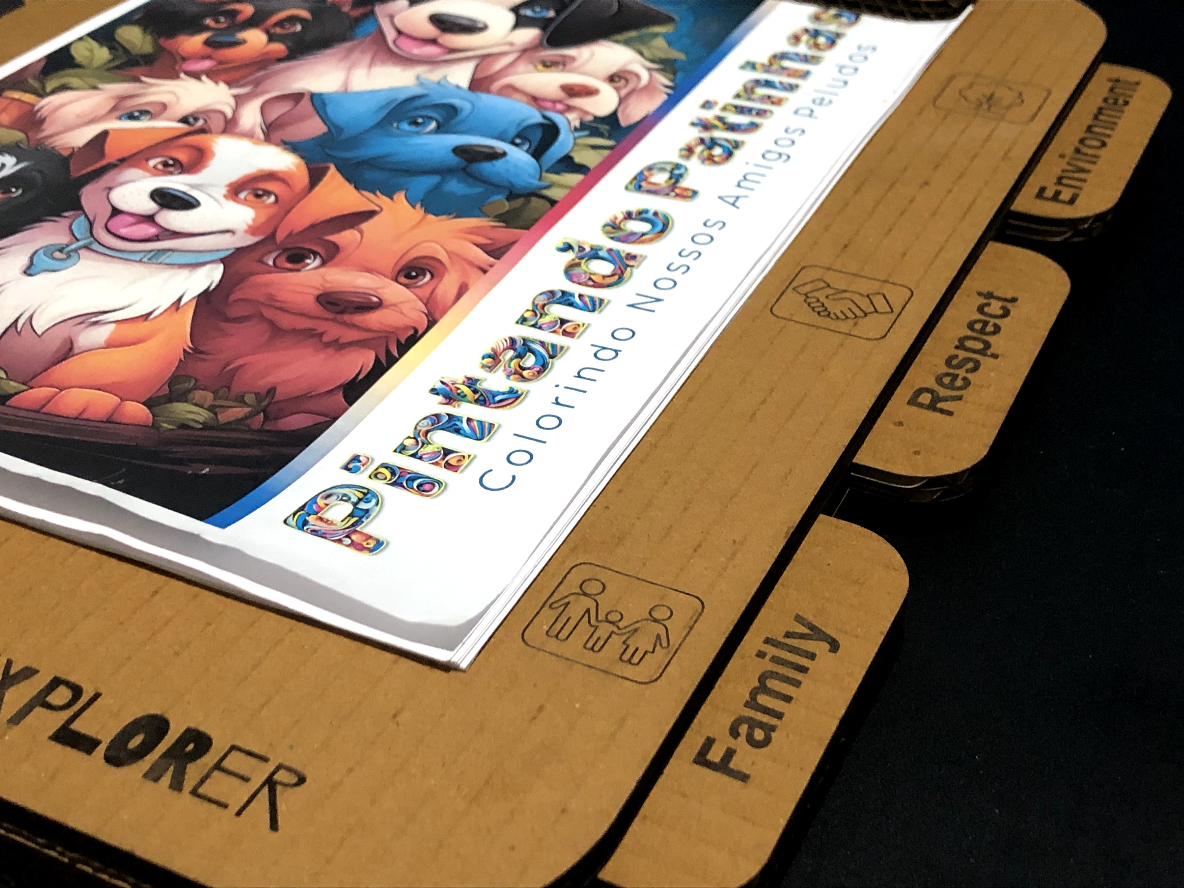 [Laser cut and engrave] Learning Explorer Board - A Reusable Educational Platform for Creative Learning