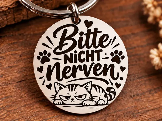 Mini Keychain „Bitte nicht nerven“