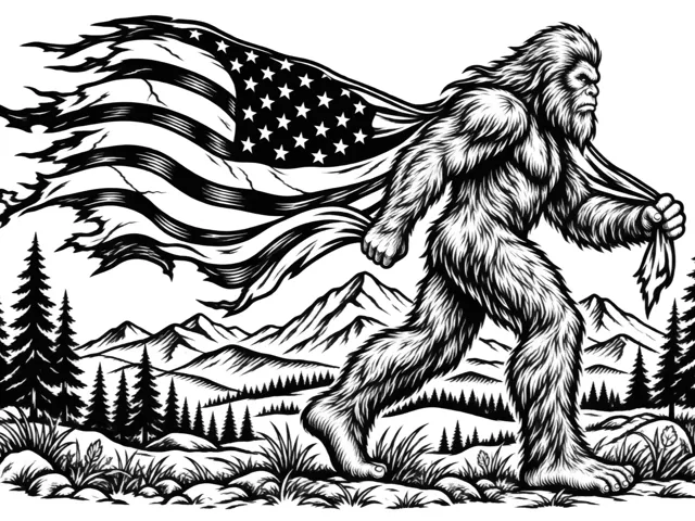 Patriotic BigFoot