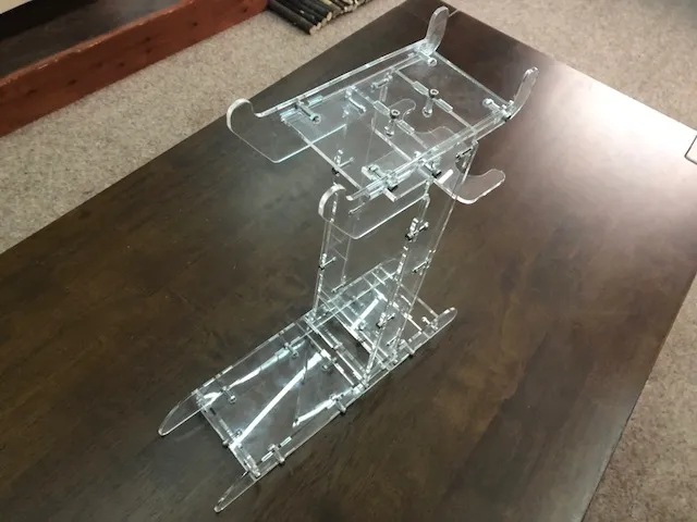 Clear Acrylic PlayStation VR PSVR Stand and Desk Organizer