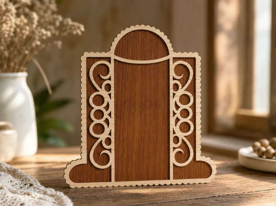 Napkin Holder - Decorative Laser Cut Design