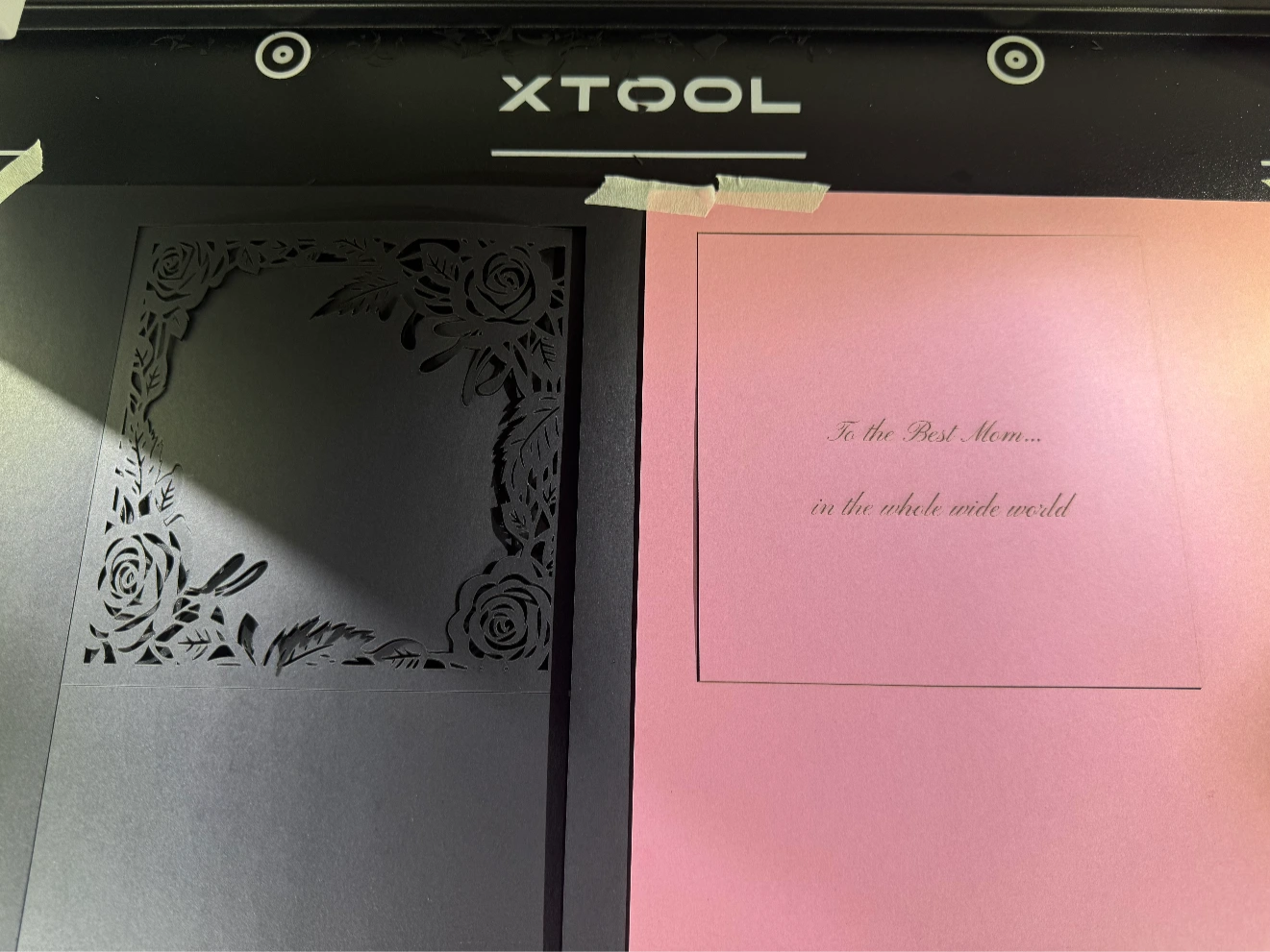 Tutorial Card for my Mom