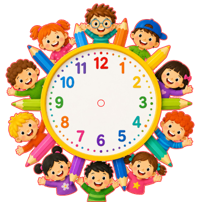 Back to School Reloj Infantil Educativo.xs
