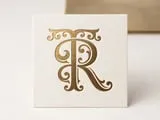 [Laser cut and engrave] TR Elegant Wedding Monogram – Timeless Interlocked Couple Initials with Graceful Ornamental Detail for Laser Cut Signs, Cake Toppers & Engraving