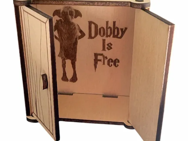 Dobby Is Free Wooden ornement.
