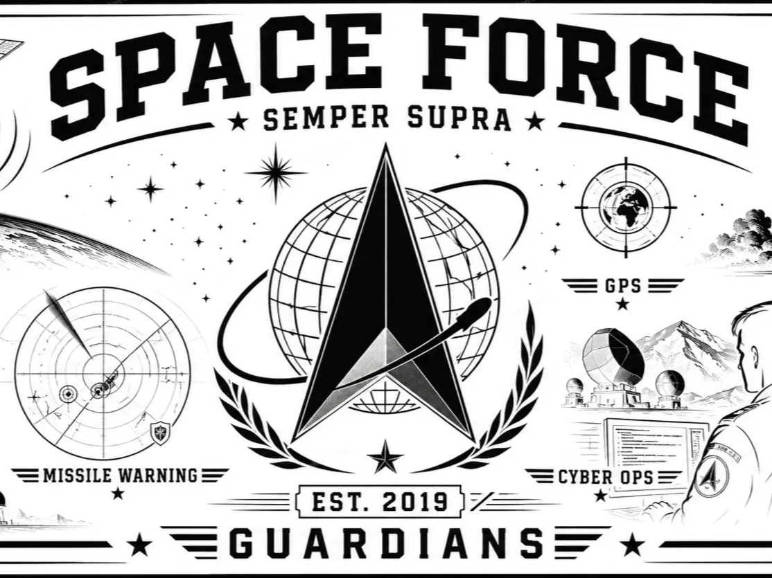 10-006 - U.S. Space Force Guardians Tumbler Wrap | Semper Supra Military Design