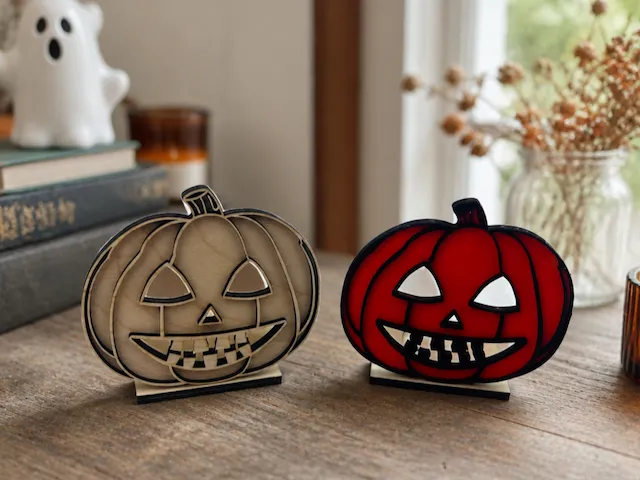 Teelichthalter für Halloween