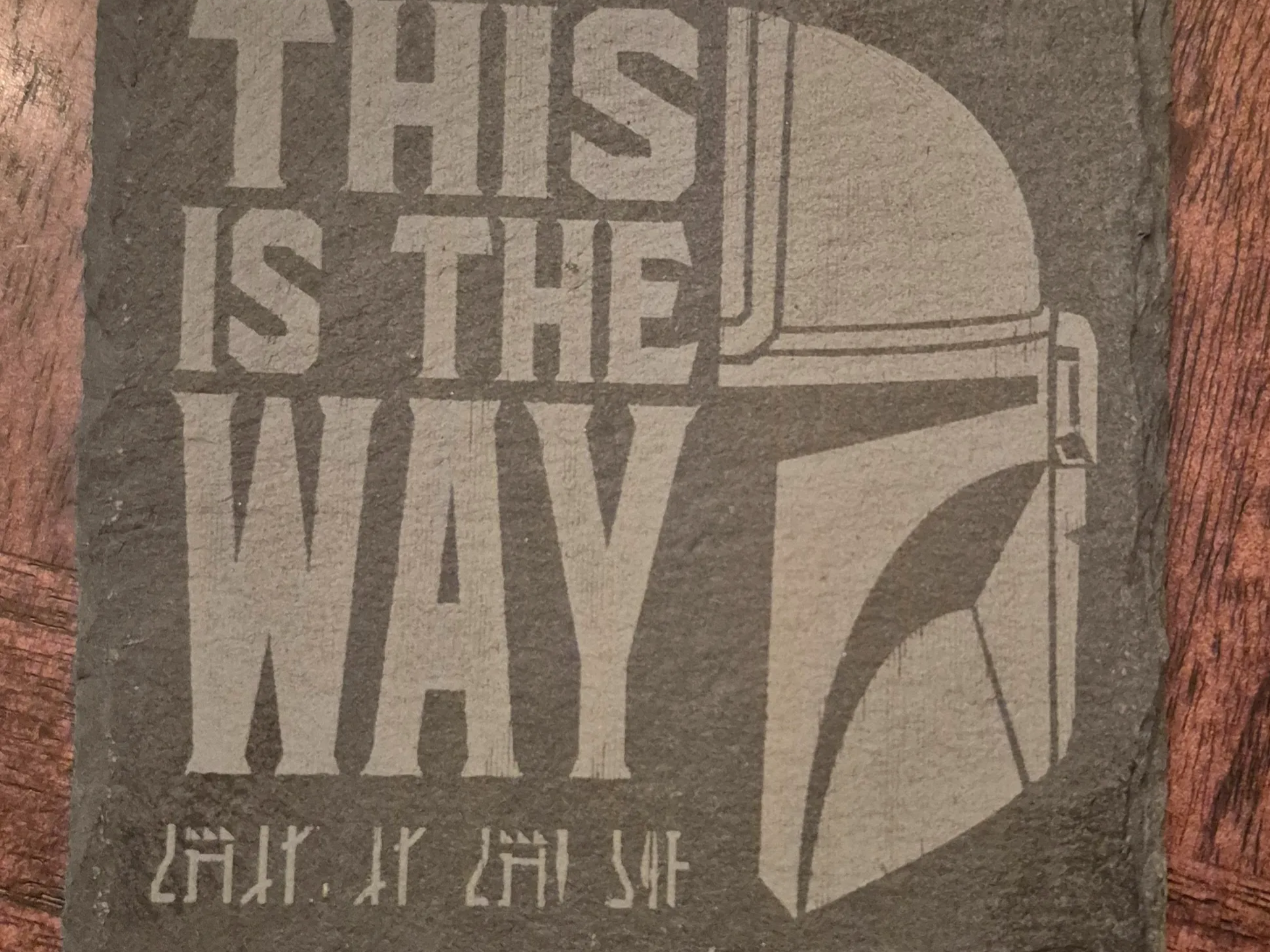 Mandalorian This is The Way Coaster