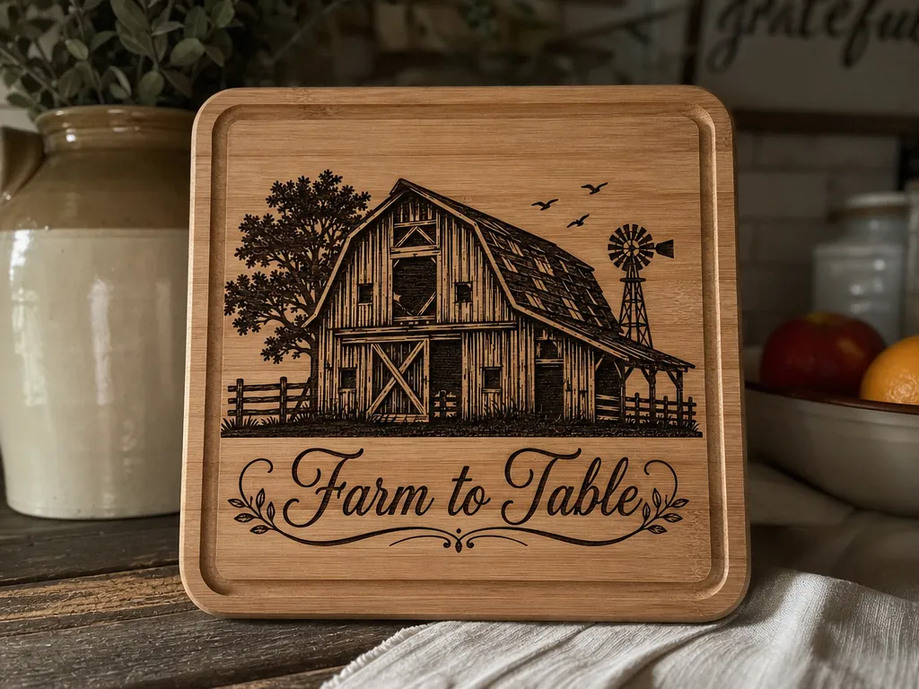 Farm to Table Cutting Board Design