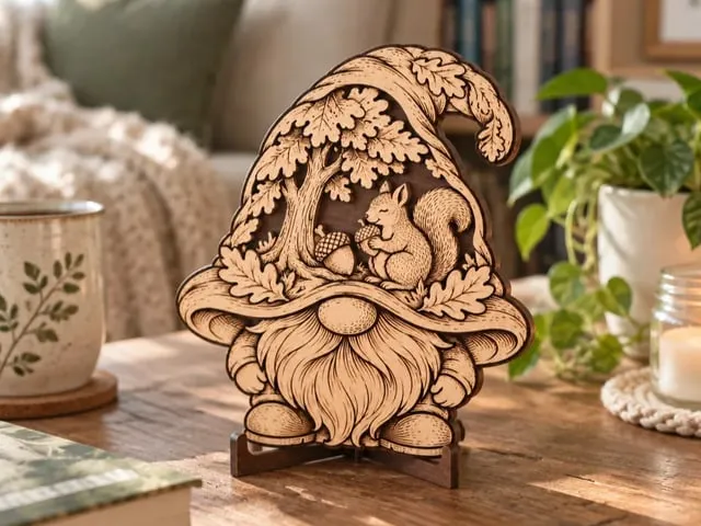 DECORAZIONI AUTUNNALI - GNOMO - CAPPELLO