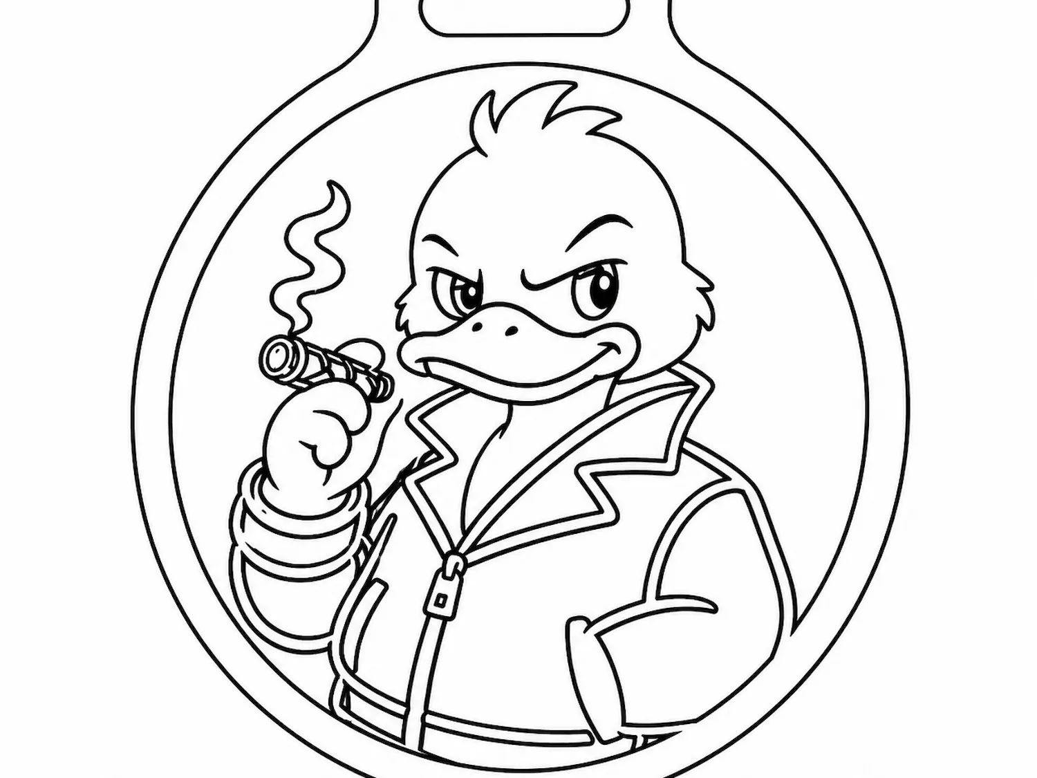 Round Brass Duck Medallion – IR Laser Engraving & UV Printed Background instruction: step 2 - Import the Design