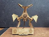 [Laser cut and engrave] Star Wars TIE Defender Starfighter Display Model