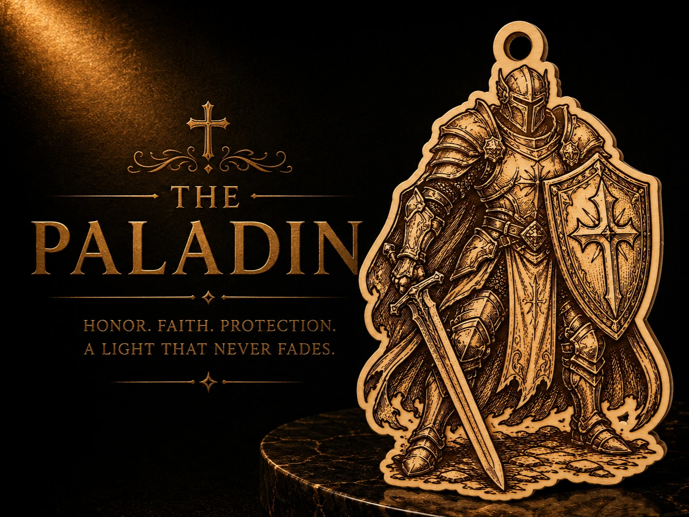 The Paladin Pendant Bookmark