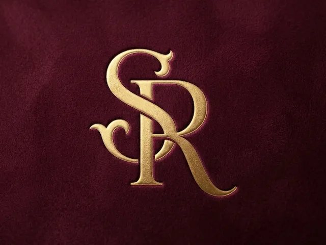 SR Refined Signature Monogram Emblem