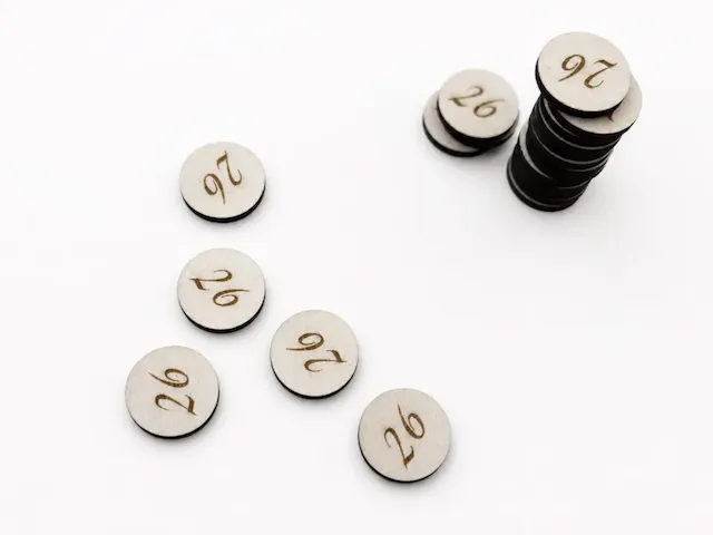 Fichas juegos de mesa