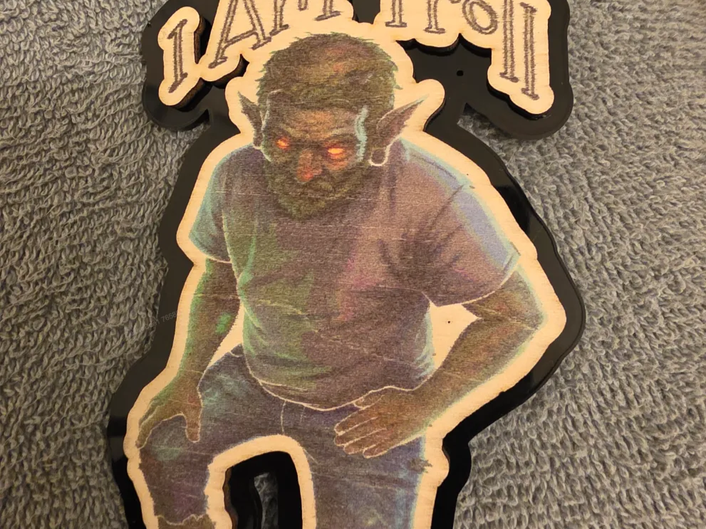 I Am Troll Key Chain