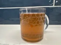 [Laser cut and engrave] Honey bee and honeycomb vector pattern - glass engraving
