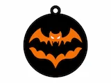 [Laser cut and engrave,Other] Halloween Hanging Ornaments with Pumpkin, Bat, Spiderweb, and Ghost Motifs