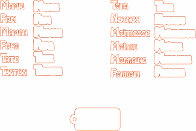 PORTE-CLE.xs