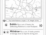 [Laser cut and engrave] Squirtle Pokemon Trading Card Wall Art