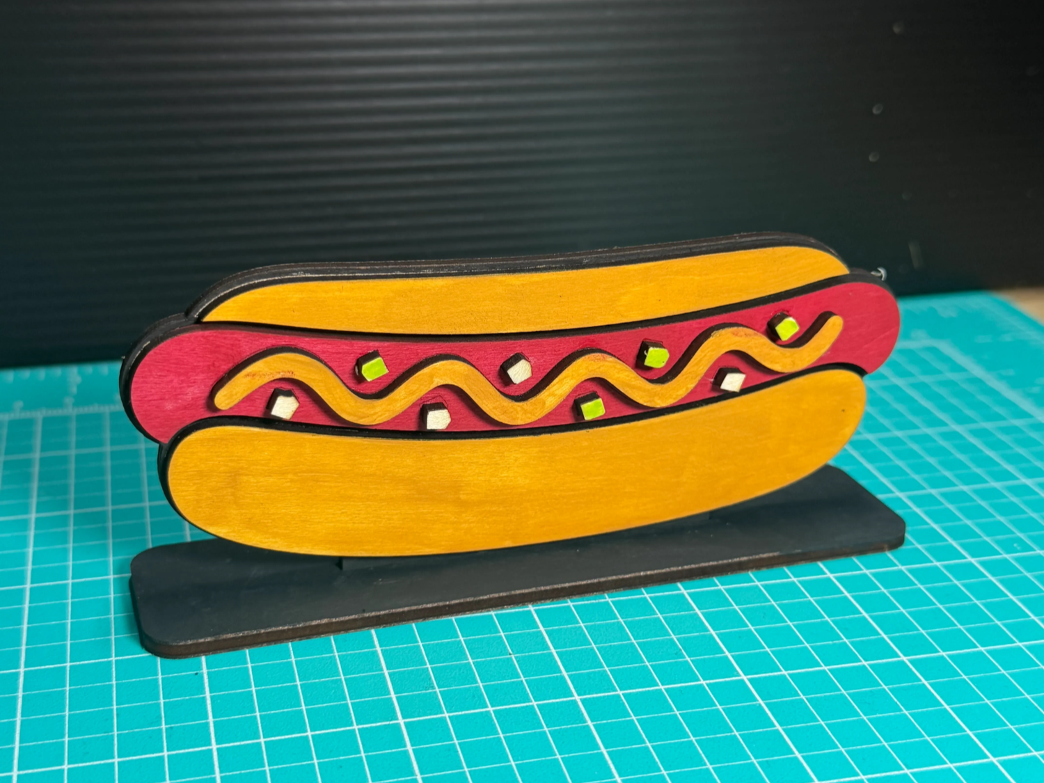Hot Dog Tabletop Standee