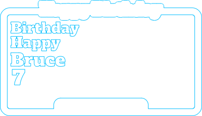 Kids Birthday Photo Sign.xs